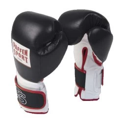 Paffen Sport Pro Performance Hook & Loop Sparring Glove – Black/White/Red