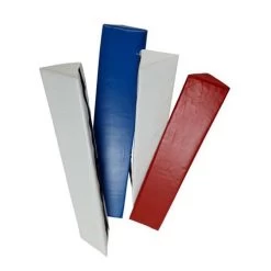 Plain / Unbranded Corner Post Protectors [2x White, 1x Blue, 1x Red]