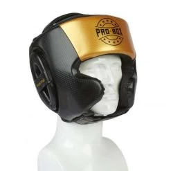 Pro-Box Champ Spar Headguard – Black/Gold