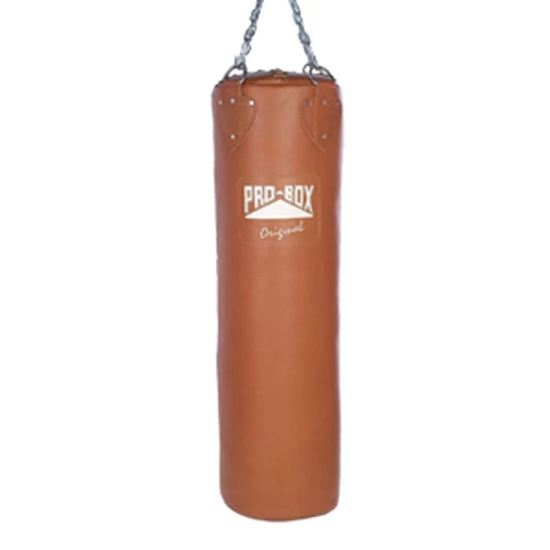 Pro-Box Original Leather Punchbag – 4ft Brown/Authentic 1 Pro-Box Original Leather Punchbag – 4ft Brown/Authentic