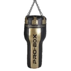 Pro-Box Champ 4ft Angle Punch Bag – Black/Gold
