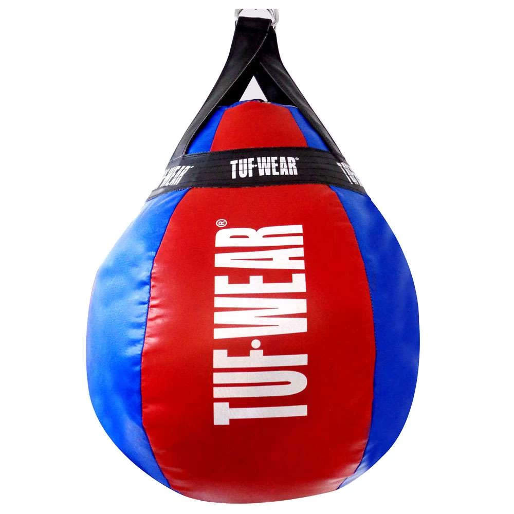 Tuf Wear Balboa Wrecking Ball W/Straps – Red/Blue 1 Tuf Wear Balboa Wrecking Ball W/Straps – Red/Blue
