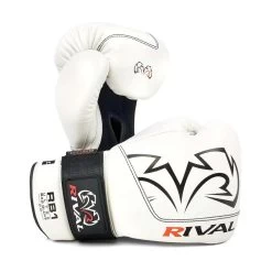 Rival RB1 Ultra Bag Gloves 2.0 – Black -Champion Boxing Shop rb1 2 white 1