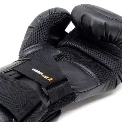 Rival RB10 Intelli-Shock Bag Gloves – Black/Black -Champion Boxing Shop rb10 black 03 edited 1
