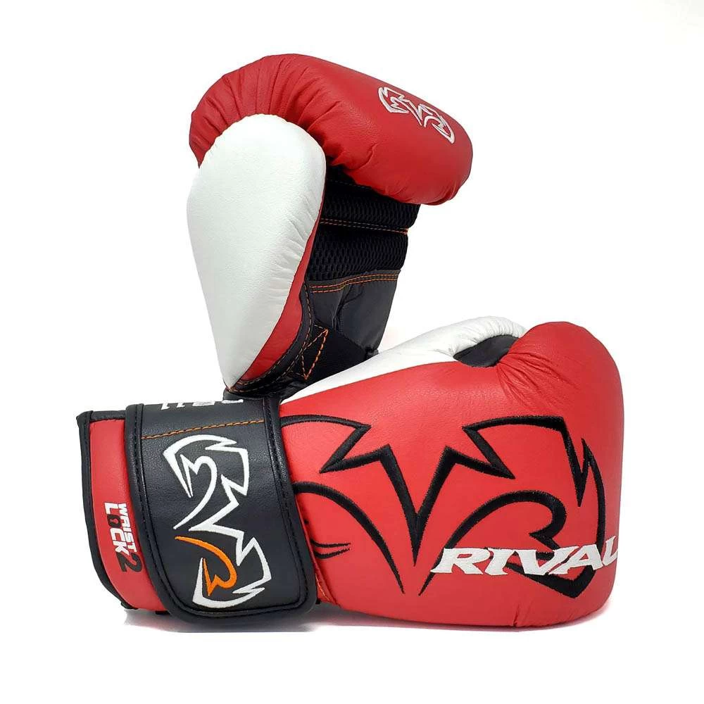 Rival RB11 Evolution Sparring Double Strap Bag Glove – White 4 Rival RB11 Evolution Sparring Double Strap Bag Glove – White - Image 4