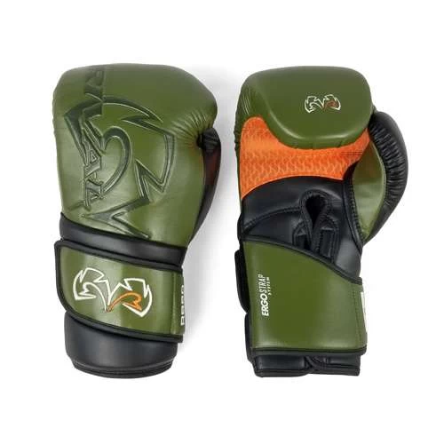 Rival RB80 Impulse Bag Gloves – Khaki Green/Orange 2 Rival RB80 Impulse Bag Gloves – Khaki Green/Orange - Image 2