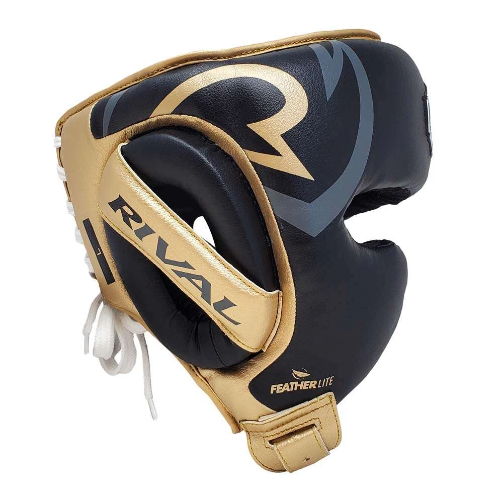Rival RHG100 Professional Cheek Headgear – Black/Gold 4 Rival RHG100 Professional Cheek Headgear – Black/Gold - Image 4