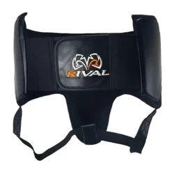 Rival RNFL10 Leather 360 Groin Protector – Blue/Black -Champion Boxing Shop rival RNFL10 blackback 3
