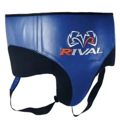 Rival RNFL10 Leather 360 Groin Protector – Blue/Black