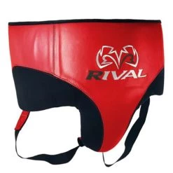 Rival RNFL10 Leather 360 Groin Protector – Grey/Black -Champion Boxing Shop rival RNFL10 red 02 large 2nd