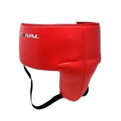 Rival RNFL3 Pro Leather 180 Groin Protector – Red