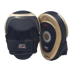 Rival RPM10 Intelli-Shock Punch Mitts (Next Gen) – White/Black -Champion Boxing Shop rpm10 gold 1