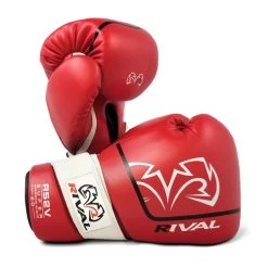 Rival High Performance RS2V [2.0] Hook-and-Loop Pro Sparring Gloves – Black -Champion Boxing Shop rs2v2 red