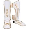 Venum Elite Standup Shinguards – White/Gold