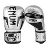 Venum Elite Boxing Gloves – Silver/Black