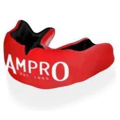 Ampro Custom Made Dentist Pro Mouthguard – Black & Red