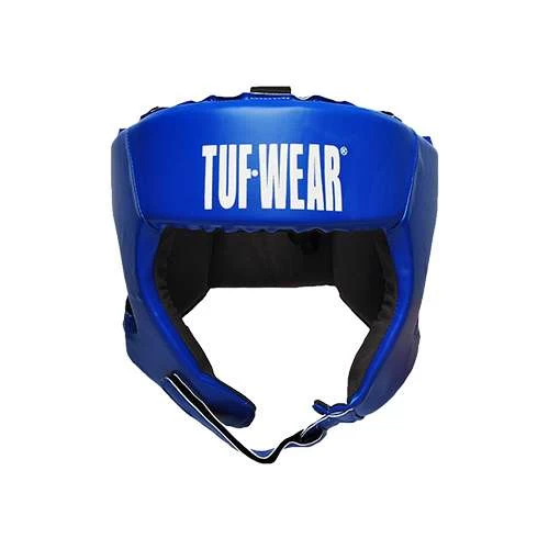 Tuf Wear PU Open Face Headguard – Blue 1 Tuf Wear PU Open Face Headguard – Blue