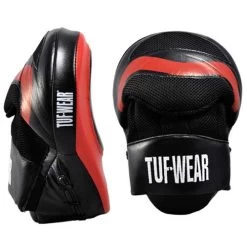 Tuf Wear Aircurve Focus Hook And Jab Pads – Black/Red