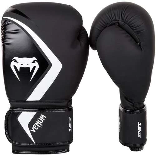 Venum Contender 2.0 Boxing Gloves – Black/Gold/White 4 Venum Contender 2.0 Boxing Gloves – Black/Gold/White - Image 4
