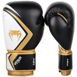 Venum Contender 2.0 Boxing Gloves – Black/White -Champion Boxing Shop venum03540523venum03540523galery image 1bg contender 2.0 black white gold 1500 01