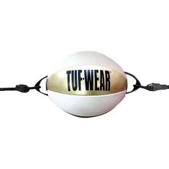 Tuf Wear Balboa Floor To Ceiling Ball – White/Gold