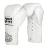Paffen Sport Pro Mexican Lace Up Sparring Gloves – White