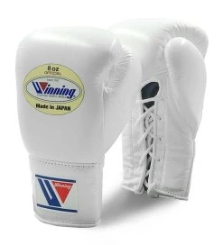 Winning MS Pro Fight Boxing Gloves – Red -Champion Boxing Shop winning pro fight gloves white